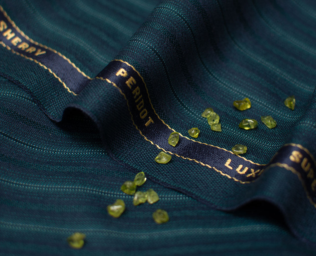Rare and Exclusive Gem stone Fabric at Signature Bespoke